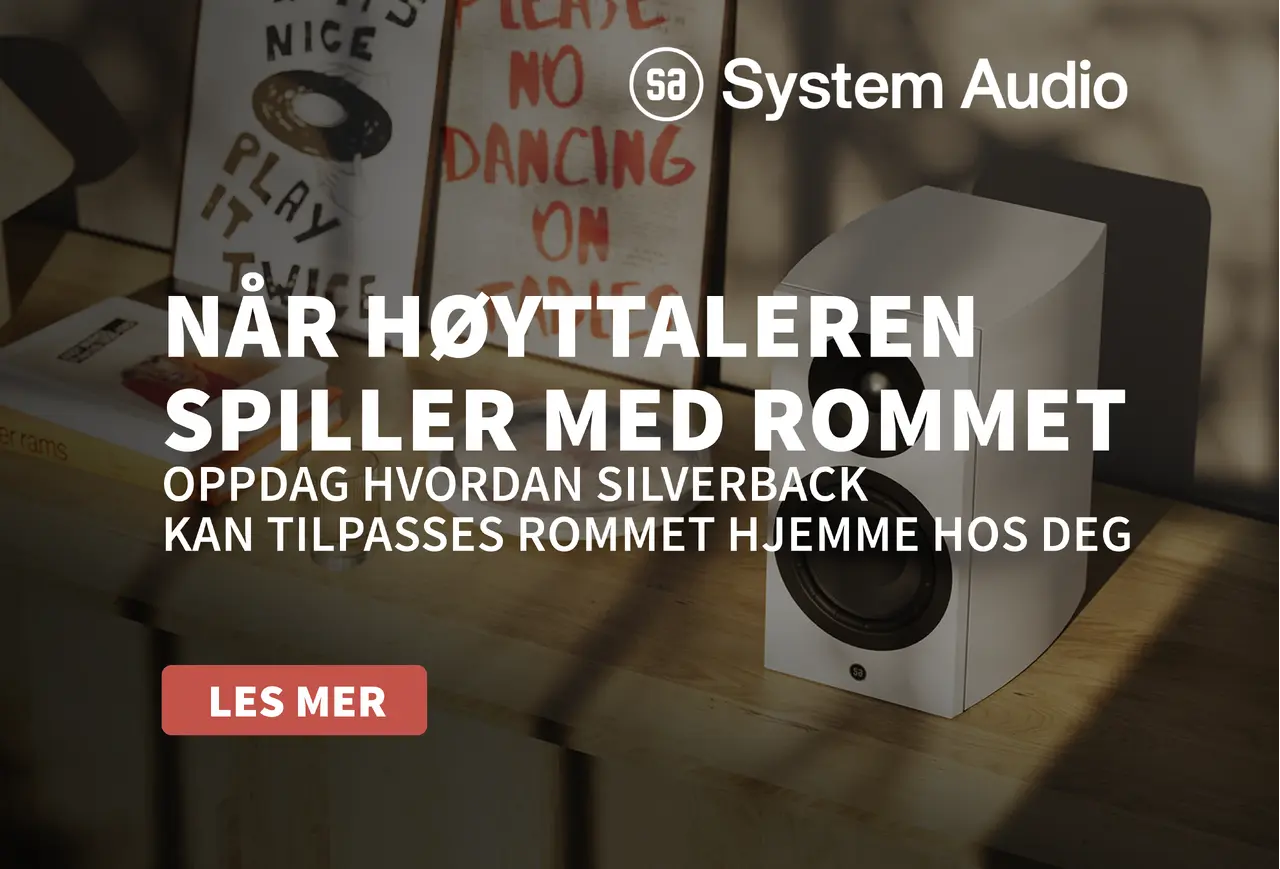 System Audio silverback trådløstmusikksystem av høyeste kvalitet